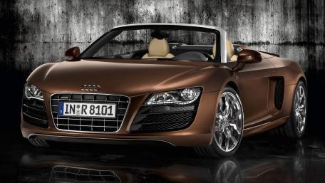 Sleek Audi R8 Convertible Design Wallpaper wallpaper