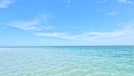 Quiet beach wallpaper