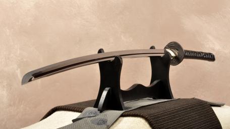 Elegant Katana Displayed with Precision and Craftsmanship wallpaper