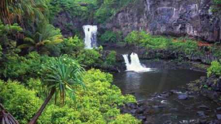 7 Pools of Maui wallpaper