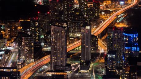 Toronto night wallpaper