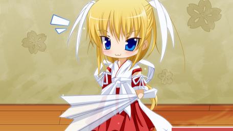 Chibi anime girl wallpaper