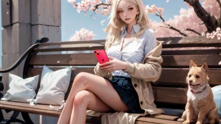Serenity in Springtime Bloom wallpaper