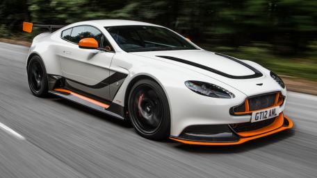 Aston Martin Vantage GT12 Thrilling Performance Wallpaper wallpaper
