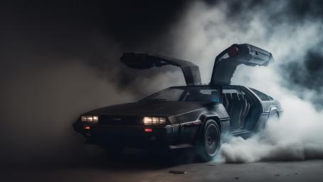 Mystic DeLorean Emergence wallpaper