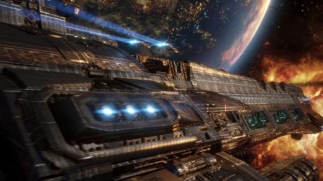 Epic Journey Through the Stars wallpaper