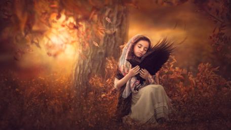 Whispers of Autumn Magic wallpaper