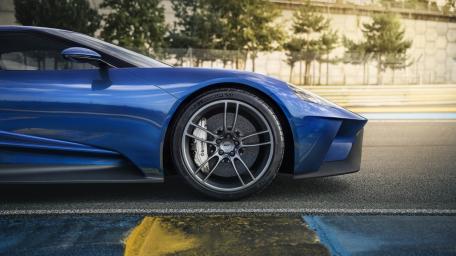 Sleek Ford Performance on Display wallpaper