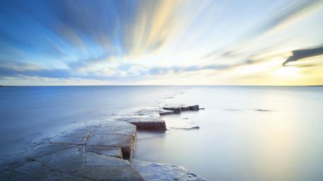 Tranquil Coastal Serenity wallpaper
