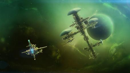 Galactic Frontier Adventure wallpaper