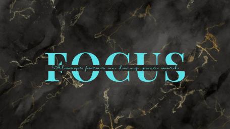 Always focus on doing your work wallpaper