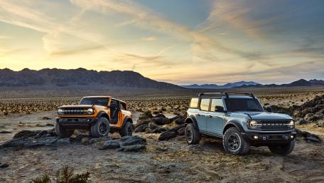 Ford Bronco Adventure in the Desert wallpaper