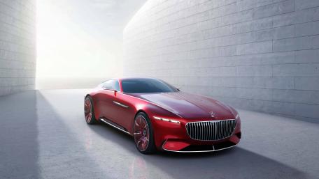 Sleek Elegance Mercedes-Maybach Vision 6 wallpaper