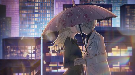 Under the Rain of Love and Light wallpaper