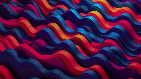Colorful Wave wallpaper