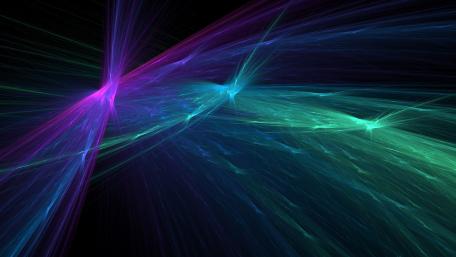 Vibrant Laser Light Interplay in Abstract Form wallpaper
