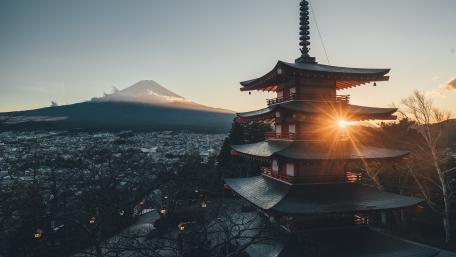Chureito Pagoda wallpaper
