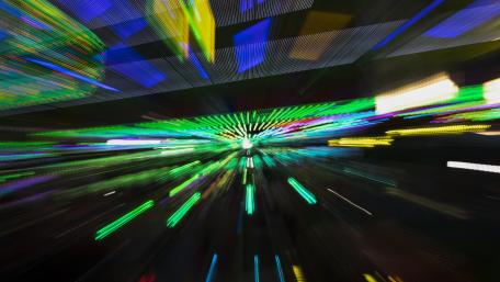 Dynamic Neon Motion Design for Your Space wallpaper