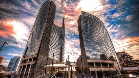 Piazza Gae Aulenti wallpaper