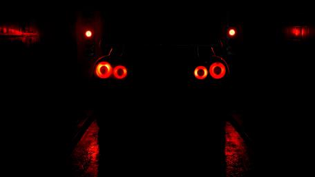 Mystical Night with Nissan Skyline GT-R Glow wallpaper