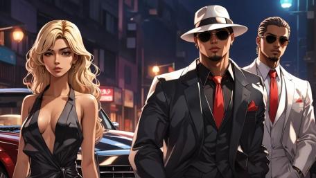 Anime mafia wallpaper