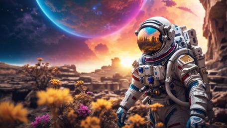 astronaut wallpaper