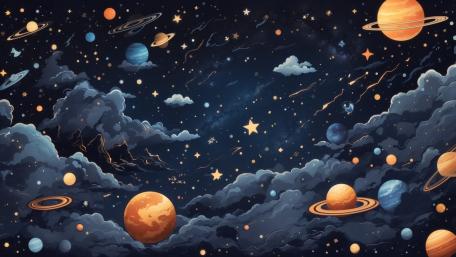 Magical sky wallpaper