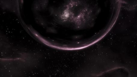 Celestial Void of the Cosmos wallpaper