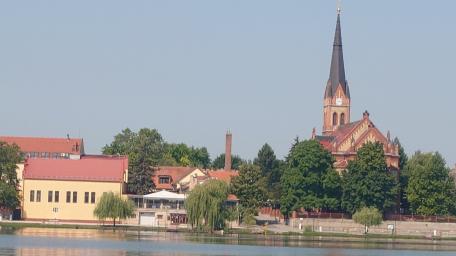 Danube bank in Rackeve wallpaper
