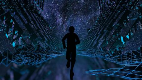 Cosmic Journey Through the Unknown wallpaper