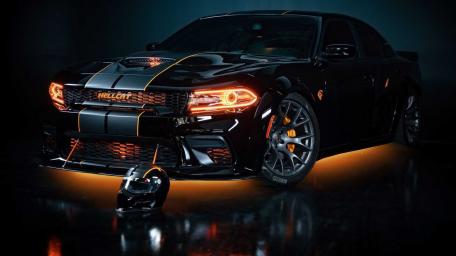 Charger hellcat race car wallpaper