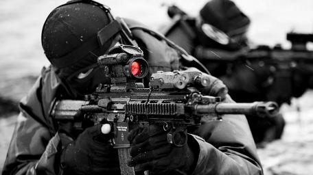 In the Crosshairs wallpaper