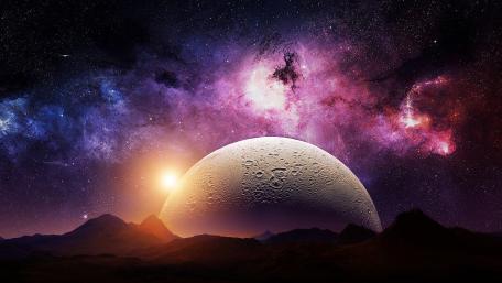 Cosmic Wonders of an Alien World wallpaper