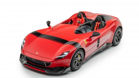 Sleek Ferrari Monza in Stunning 4K Detail wallpaper