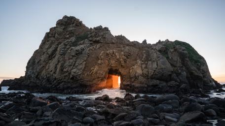 Sunset at the Doorway wallpaper