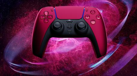 Galactic DualSense: A Cosmic Gaming Journey wallpaper