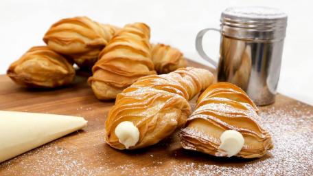 Lobster tail pastry wallpaper