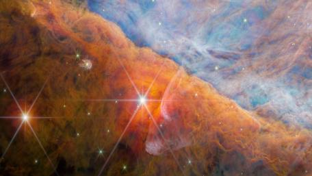 NIRCam Image of Orion Bar wallpaper