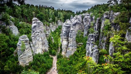 Prachov Cliffs (Czechia) wallpaper
