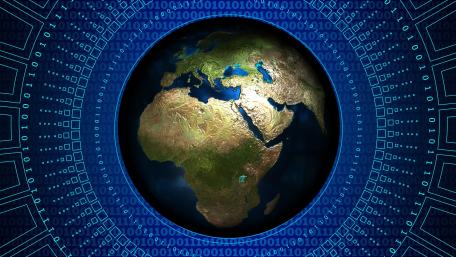 Sustainable Energy in a Digital World wallpaper