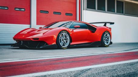 Ferrari P80/C in Action wallpaper
