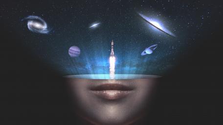 Cosmic Dreams of the Universe wallpaper