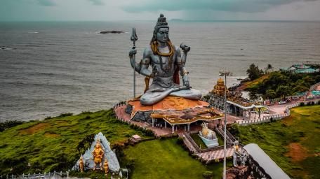 Murudeshwara Shiva statue wallpaper