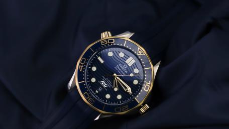 Sleek Omega Watch Elegance in Timekeeping wallpaper