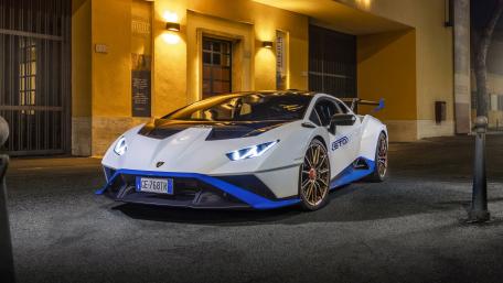 Lamborghini Huracan STO in 4K wallpaper
