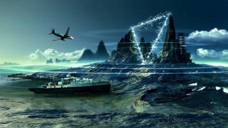 Futuristic Mysteries of the Bermuda Triangle wallpaper