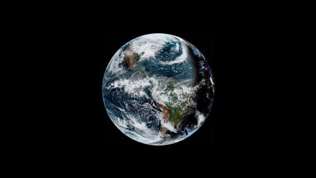 Stunning View of Earth from Space wallpaper