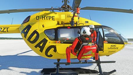 High-Flying Rescue Helicopter Wallpaper wallpaper