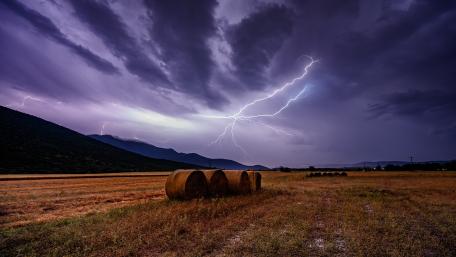 Echoes of Thunder in the Plains wallpaper