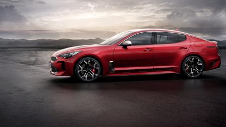 Kia Stinger on the Open Road wallpaper